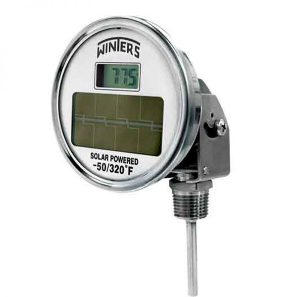 THS Solar Digital Bi Metal Thermometer