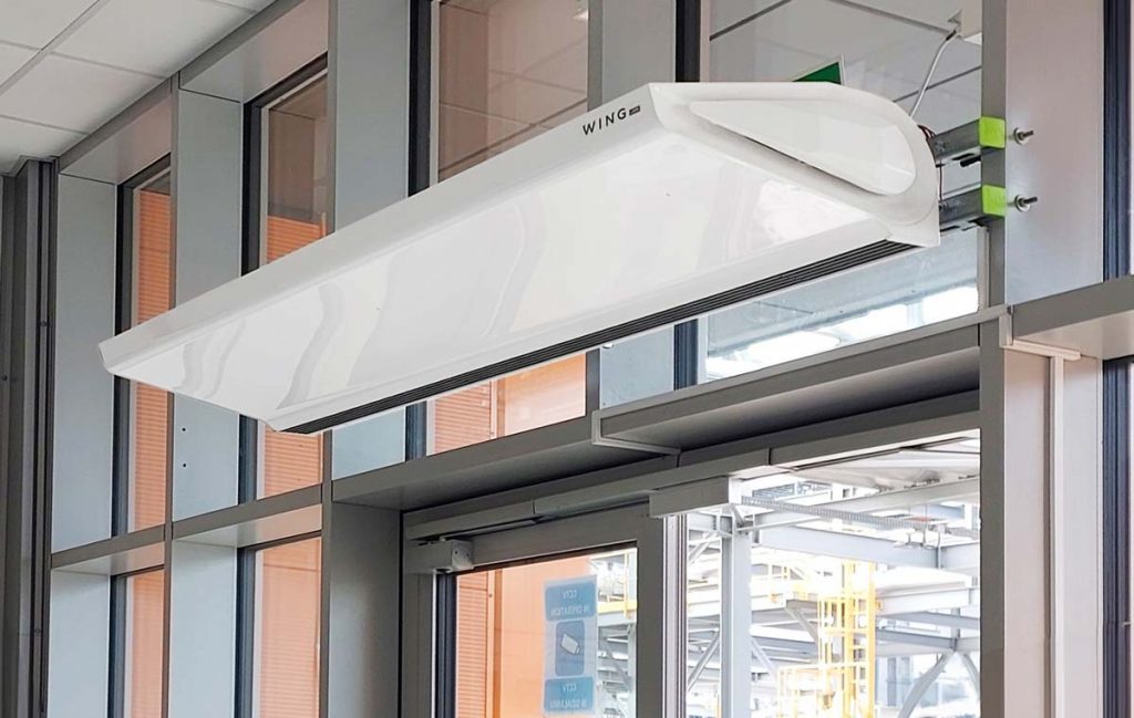 VTS Air Curtains at entrance